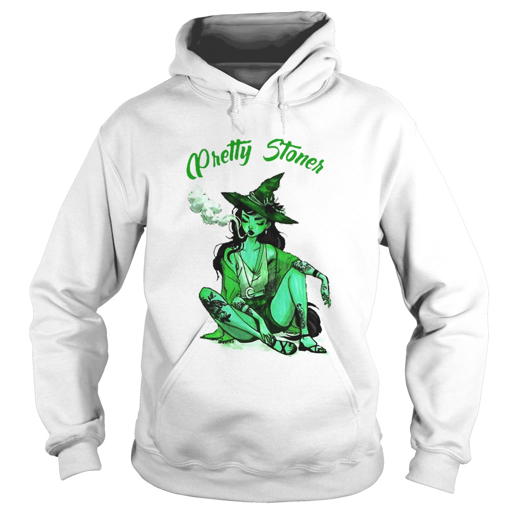 PRETTY STONER WITCH WEED HALLOWEEN Hoodie