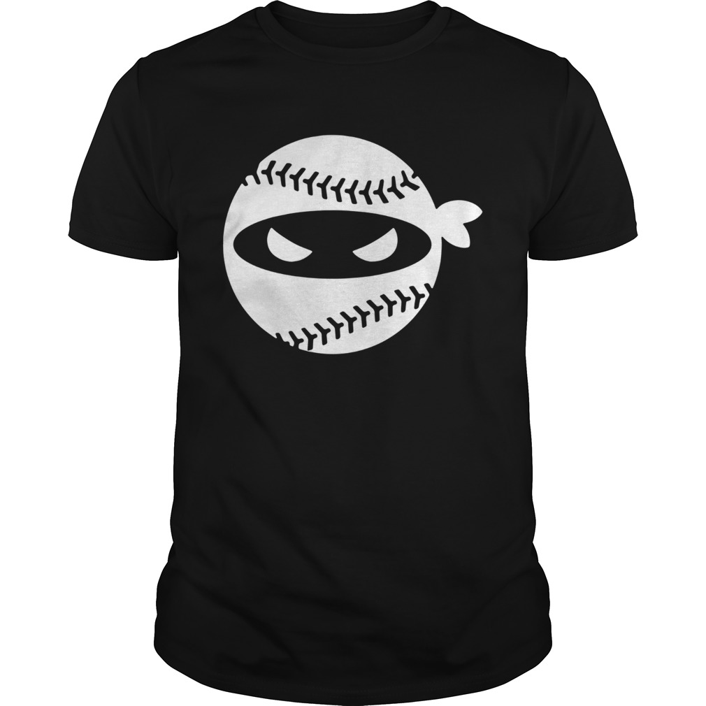 Pitching ninja onesie baseball shirt