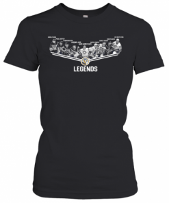 Pittsburgh Penguins Legends Team Player Signature T-Shirt Classic Women's T-shirt