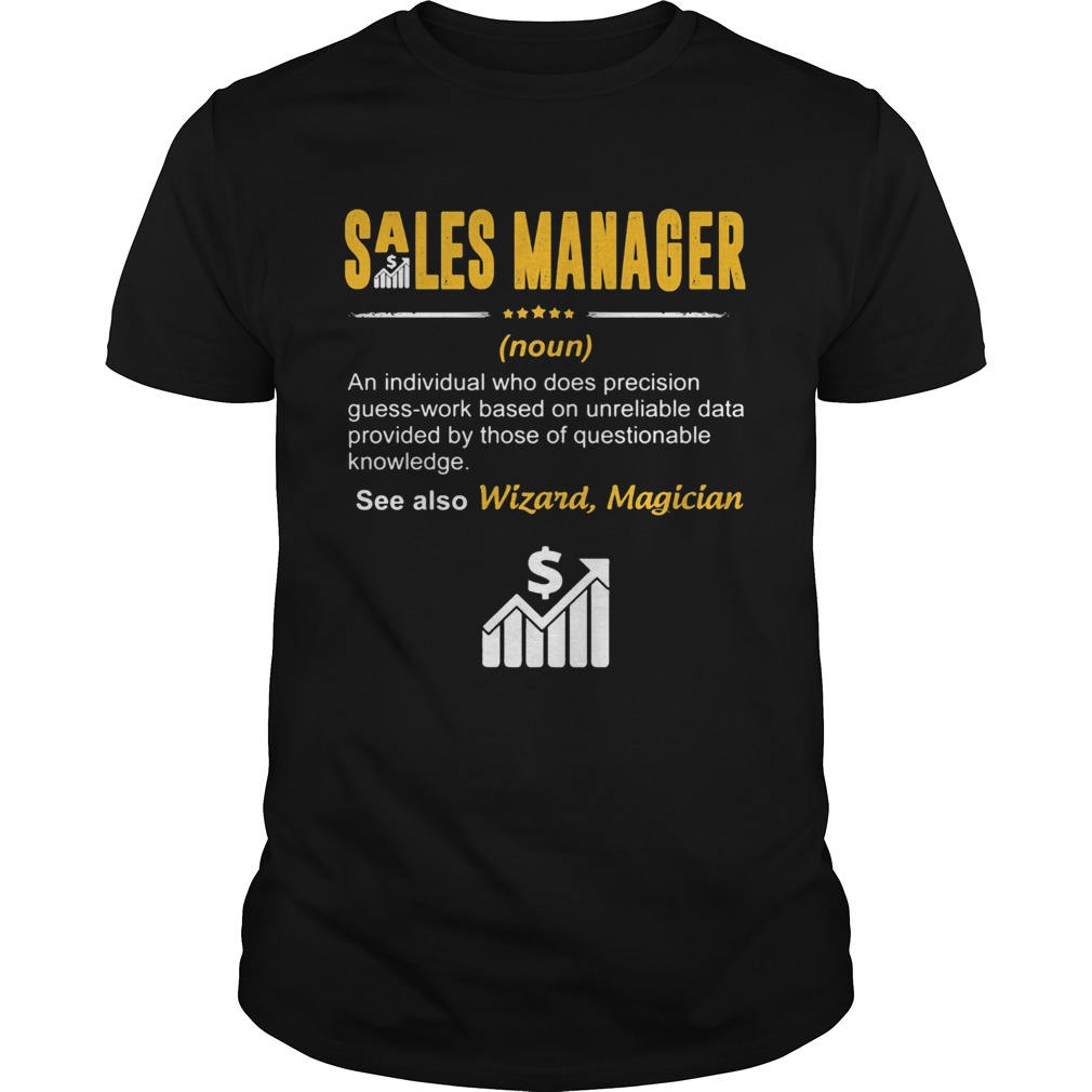 Sales manager an individual who does precision guesswork based on unreliable data provided by those