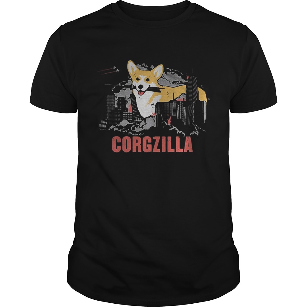 corgi corgzilla shirt