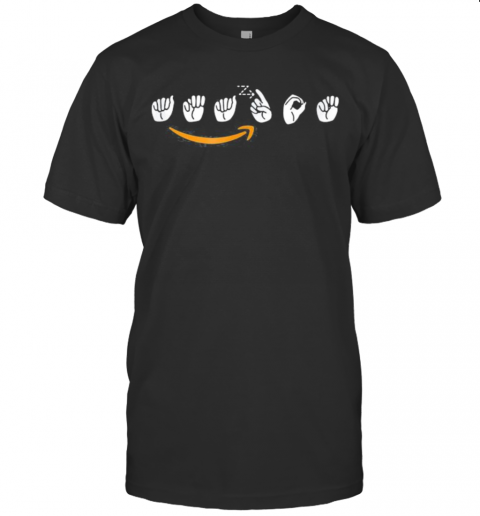 Amazon Logo Sign Language T-Shirt