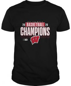 Big ten men’s 2020 basketball champions wisconsin badgers shirt