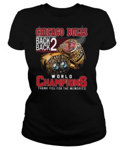 Chicago Bulls Back Back World Champions Thank You For The Memories shirt