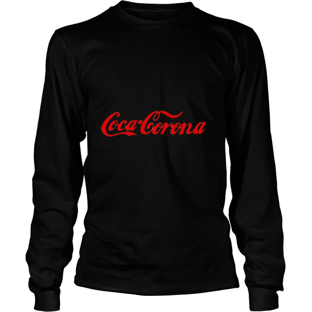 Coca corona coca cola logo shirt