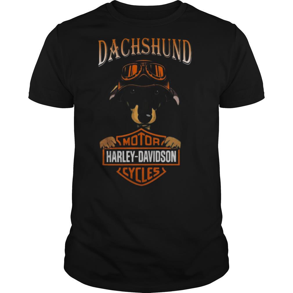 Dachshund Motor Harley Davidson Company shirt