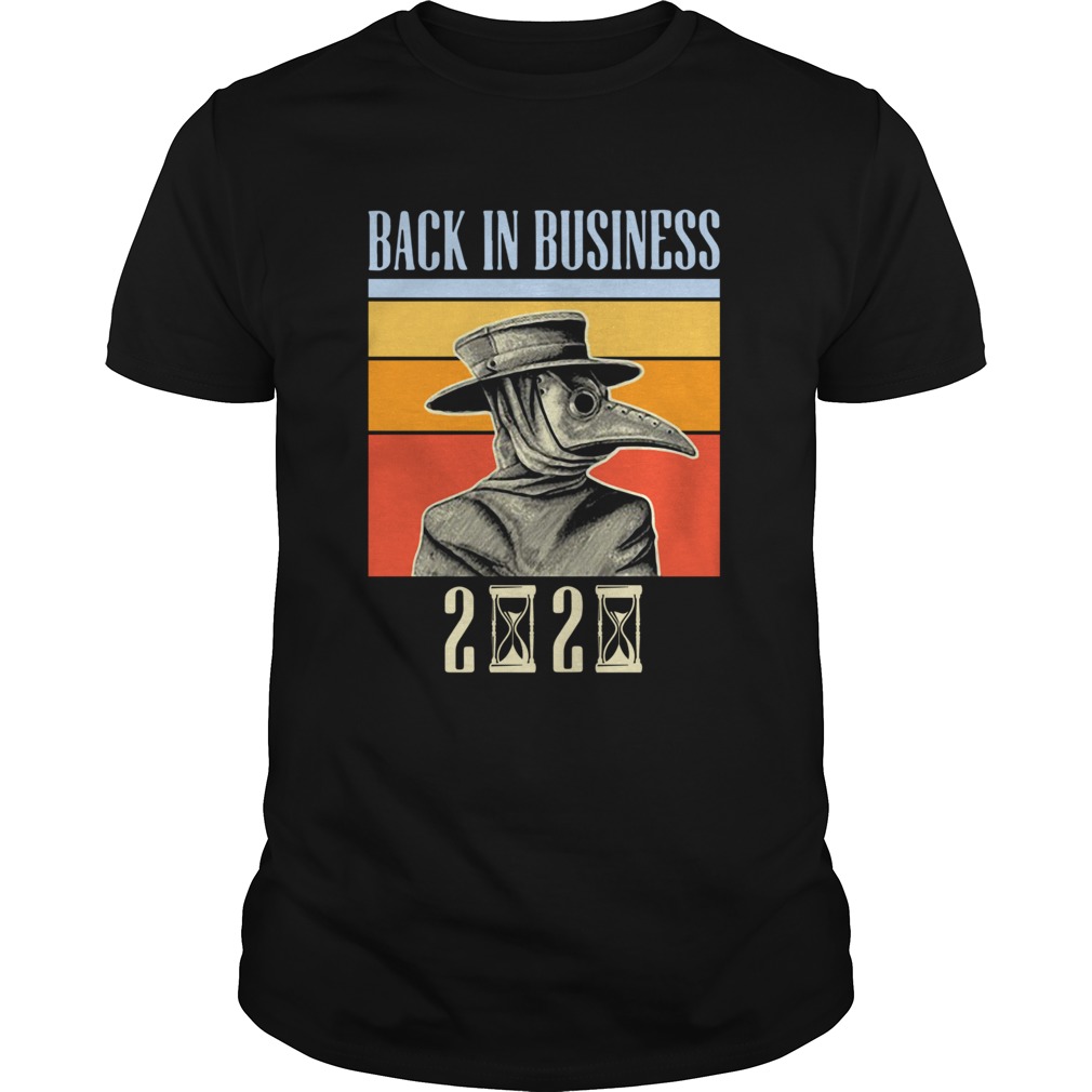 Dr Plague Medicine Back To Business Halloween 2020 Vintage shirt