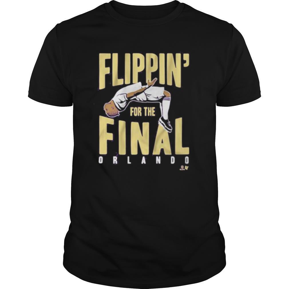 Flippin for the final orlando shirt