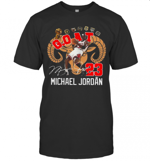 GOAT 23 Michael Jordan Signature T-Shirt