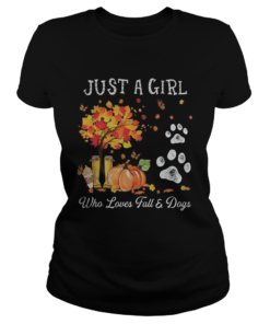 Halloween Just a girl who loves fall and dogs  Classic Ladies