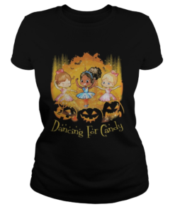 Halloween princess dancing for candy pumpkins  Classic Ladies