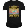 I am a mom grandma and a crocheter nothing scares me vintage retro  Unisex