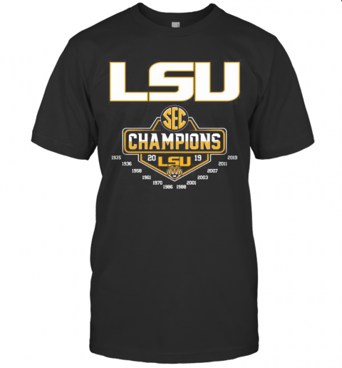 Lsu Tigers Football Champions 2019 T-Shirt