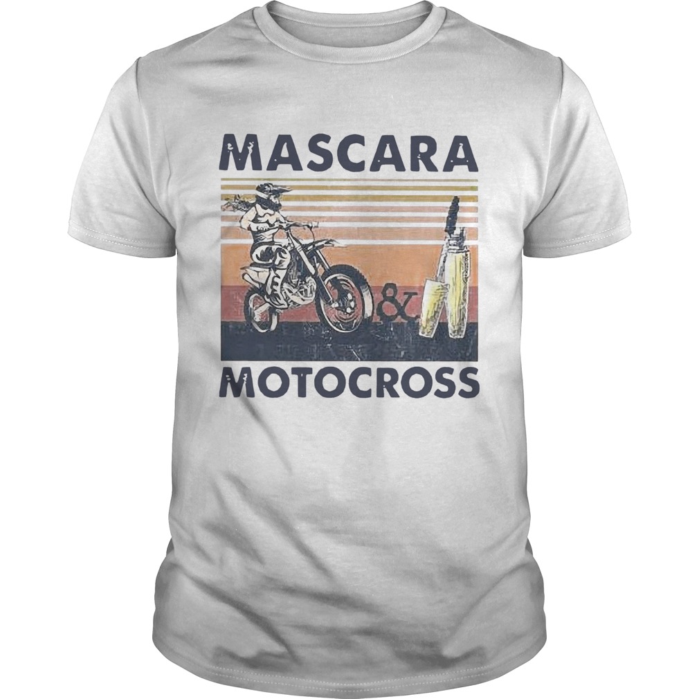 Mascara And Motocross Vintage shirt