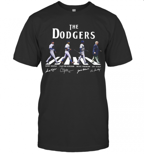 The Dodgers Abbey Road Signatures T-Shirt