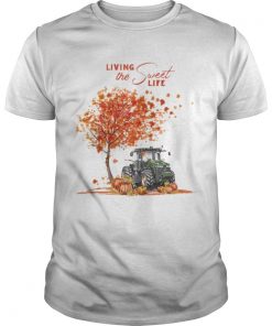 Tractor Autumn Living the sweet life  Unisex