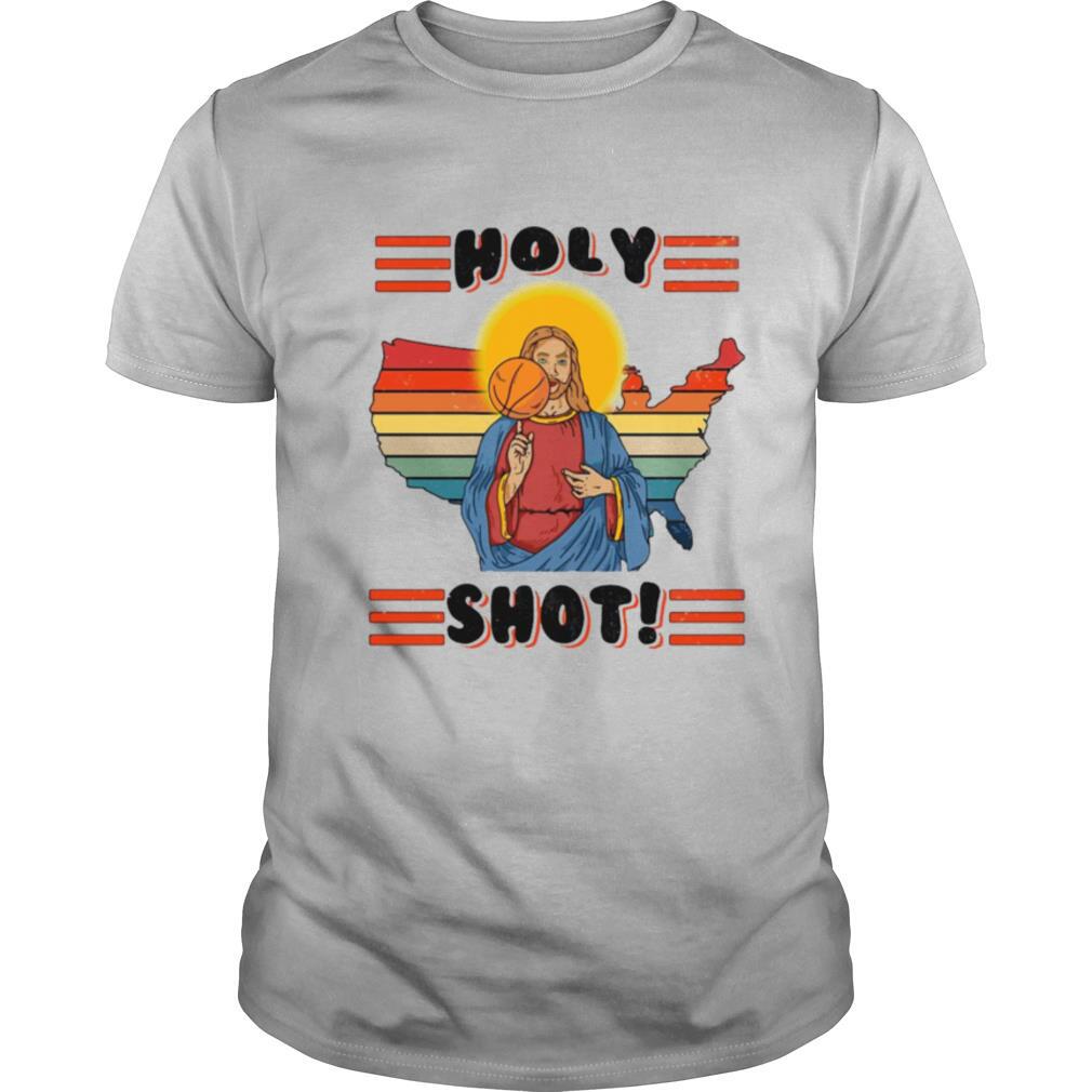 Basketball Jesus Holy Shot Vintage shirt