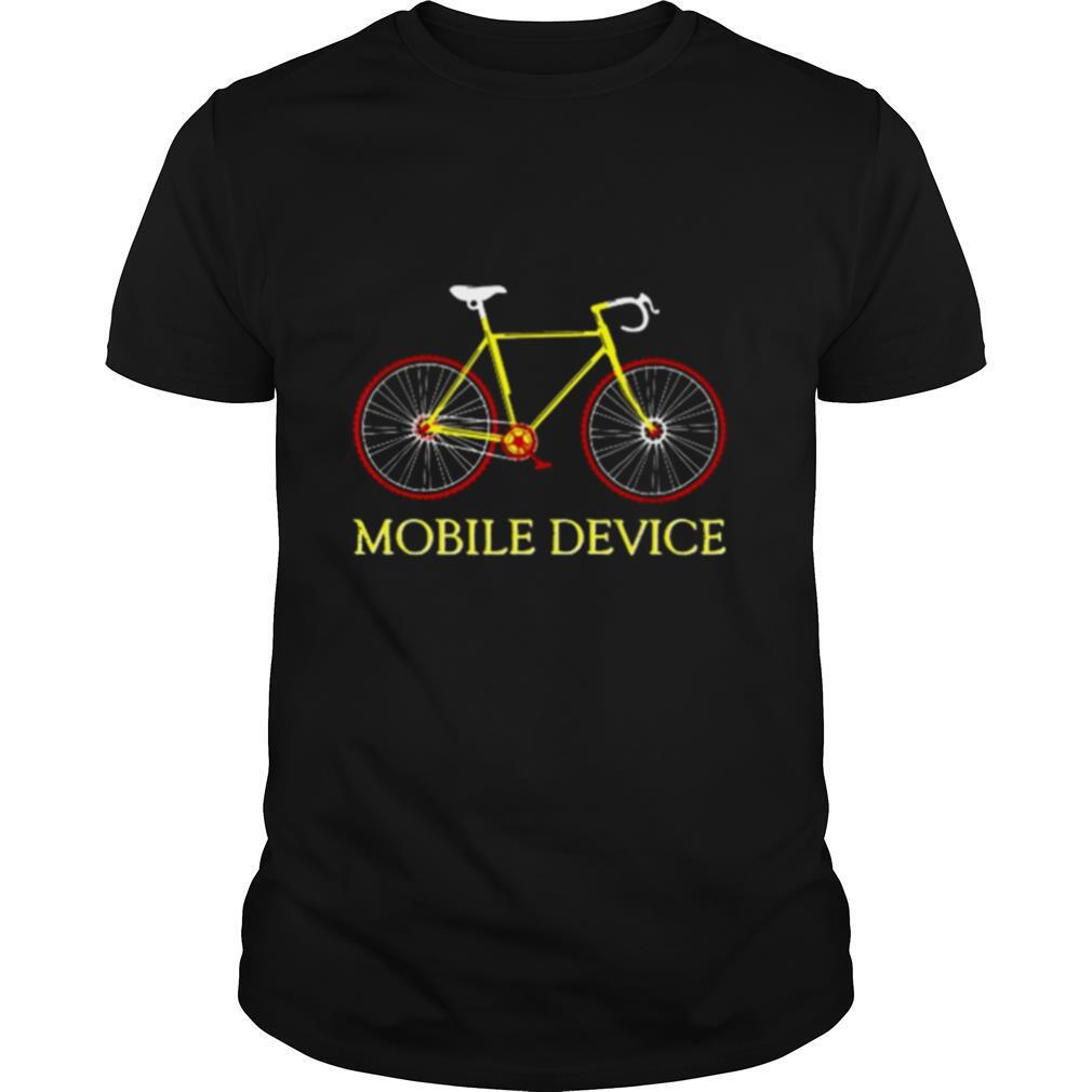 Bicycle Mobile Device shirt