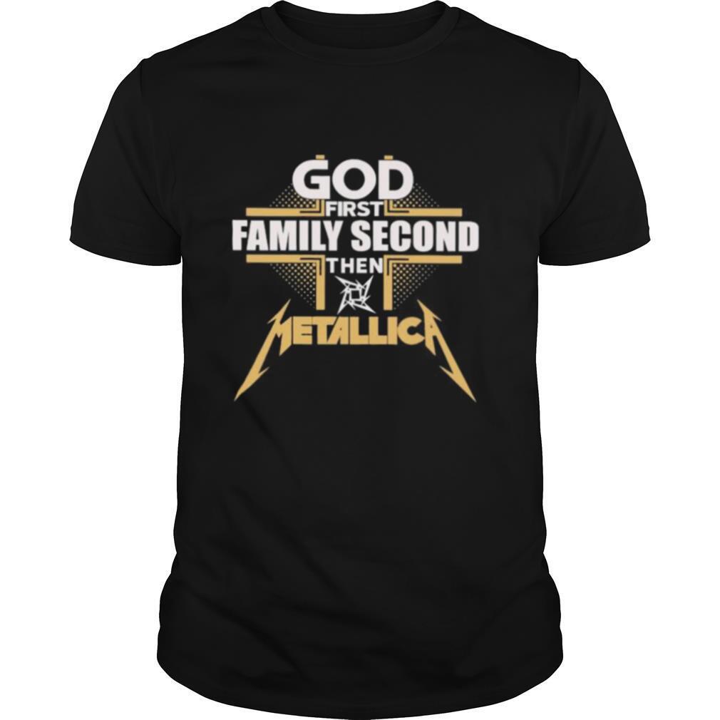 God first family second then metallica Coffee Mugs 