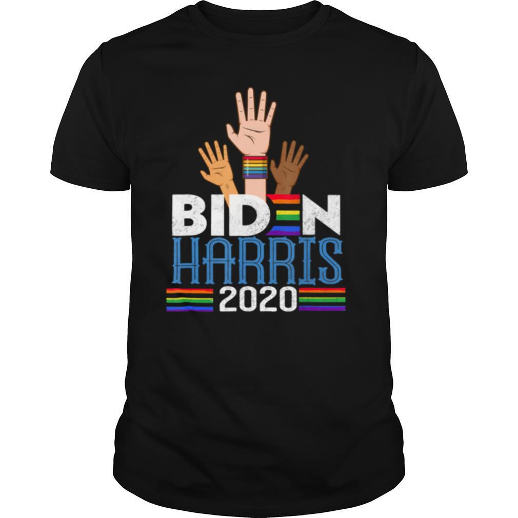 LGBT Biden Harris 2020 Biden Harris Rainbow Gay Pride LGBT shirt