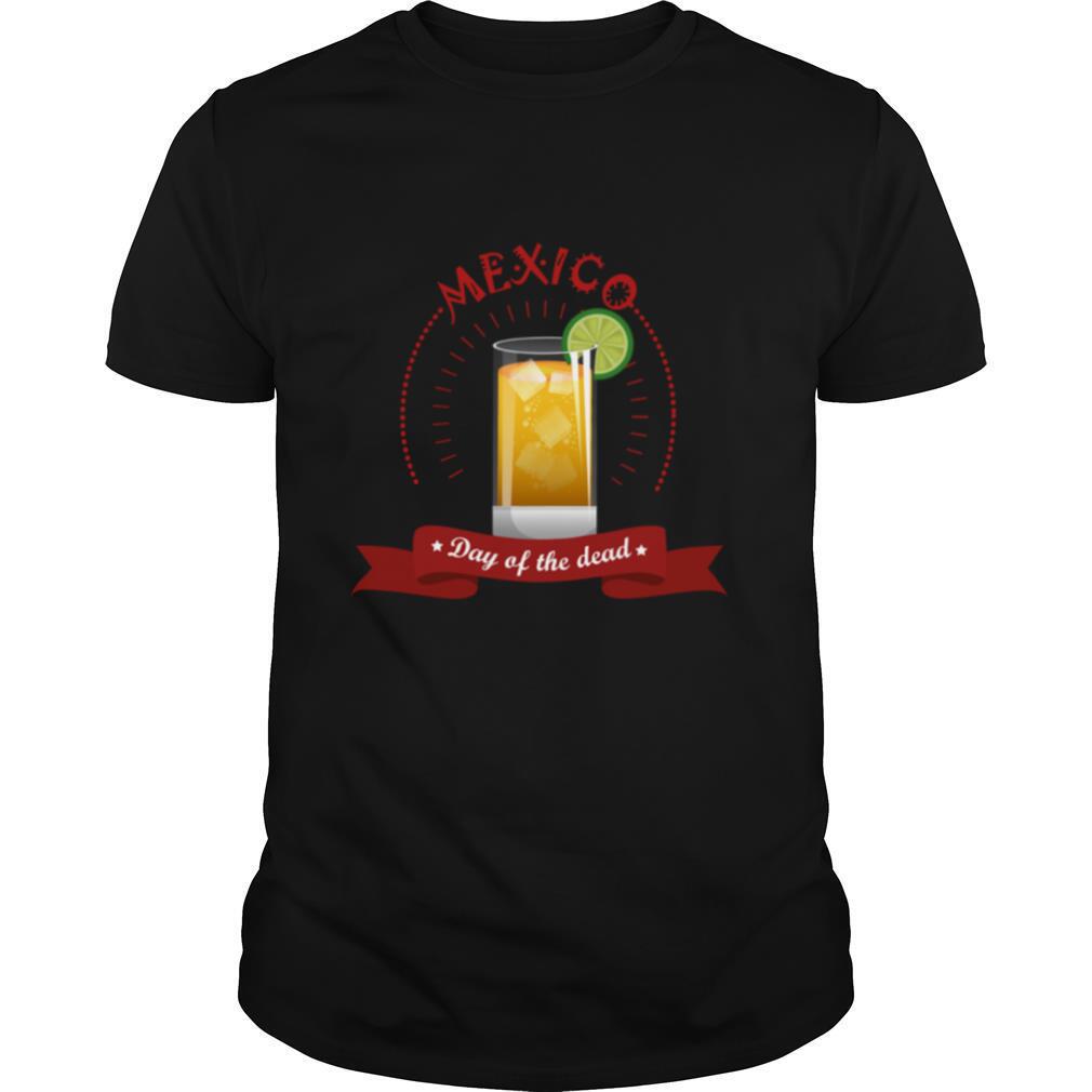 Mexico Liqueur Lemon Day Of The Dead shirt