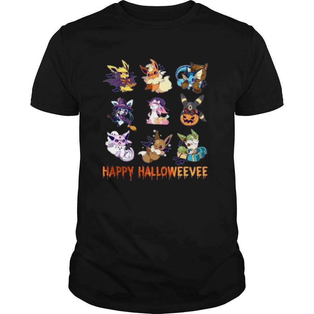 Pokemon Happy Halloweevee shirt