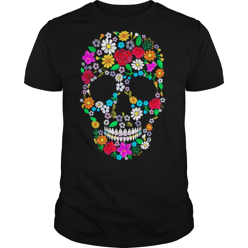 Skull Flowers shirt