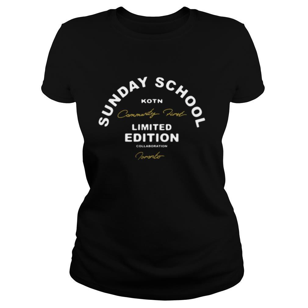 Sunday School Kotn Limited Edition shirt