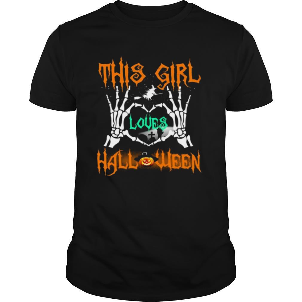This Girl Loves Halloween shirt