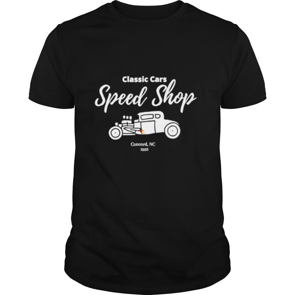 Classic Cars Speed Shop shirt