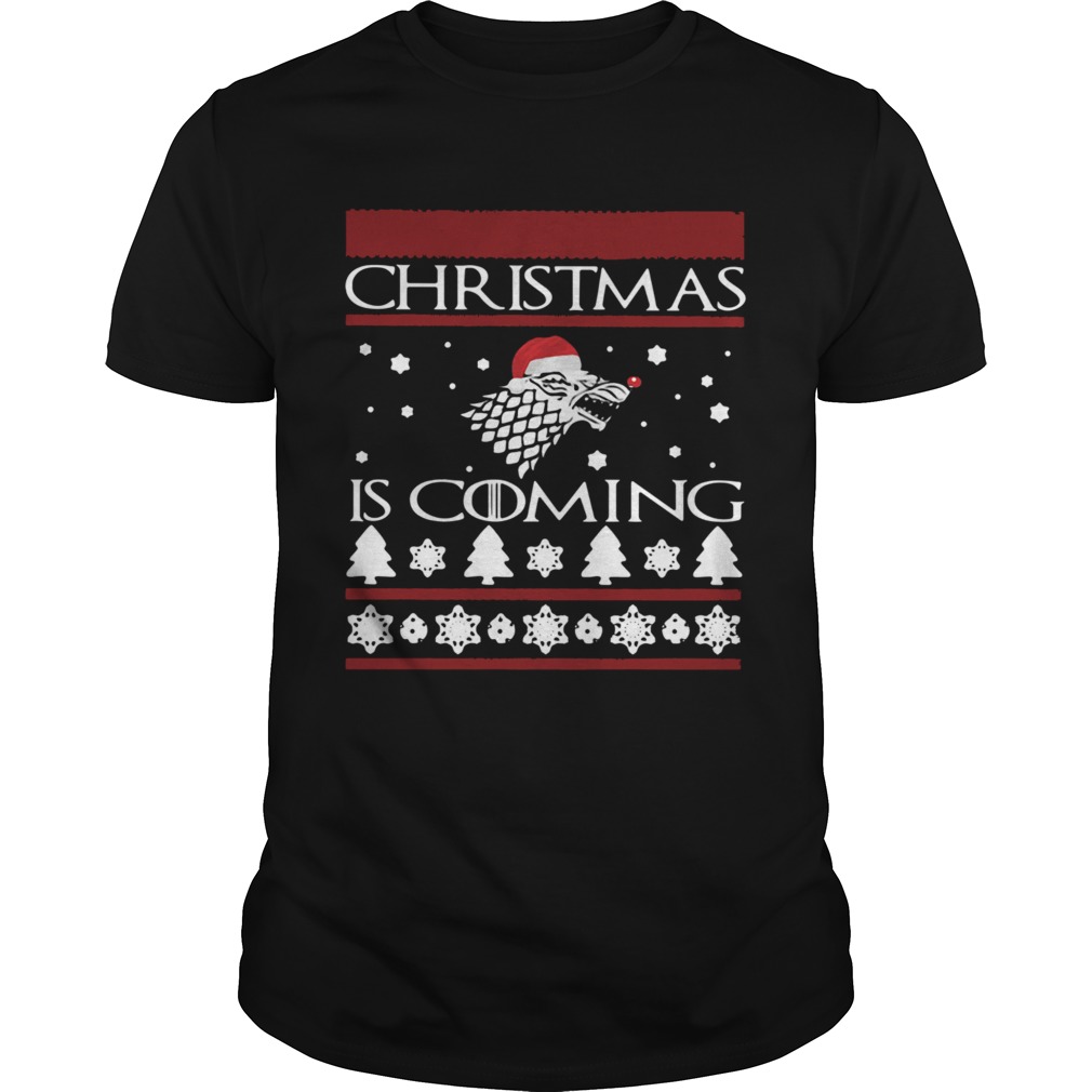 Game of Thrones Christmas Is Coming shirt