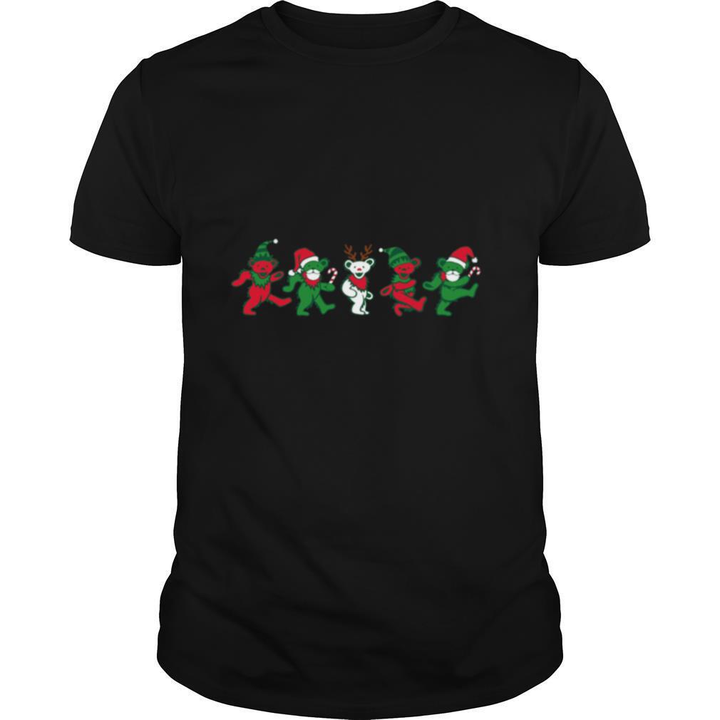 Grateful Dead Dancing Bears Christmas shirt