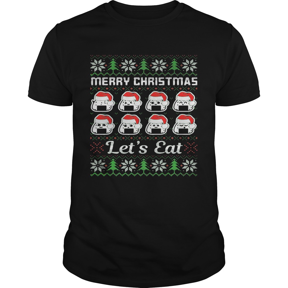 Merry Christmas Lets Cats Hat shirt