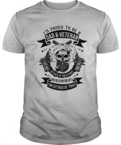 Proud Dad And Veteran Hubby Gift From Family shirt