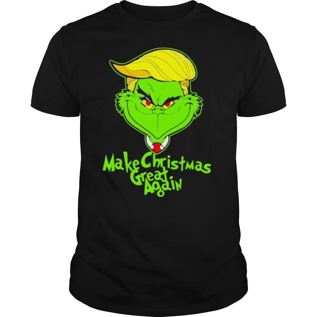 Trump grinch make christmas great again shirt