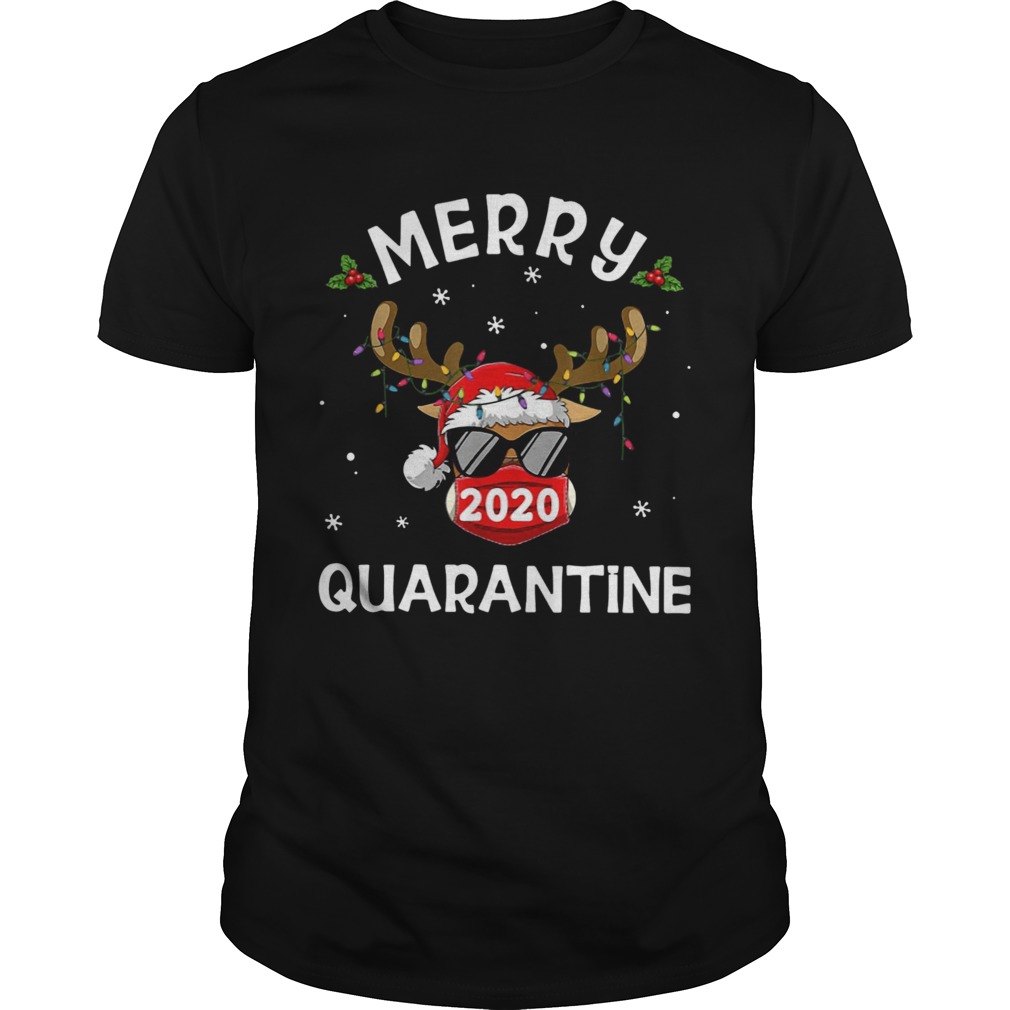2020 Merry Quarantine Christmas shirt