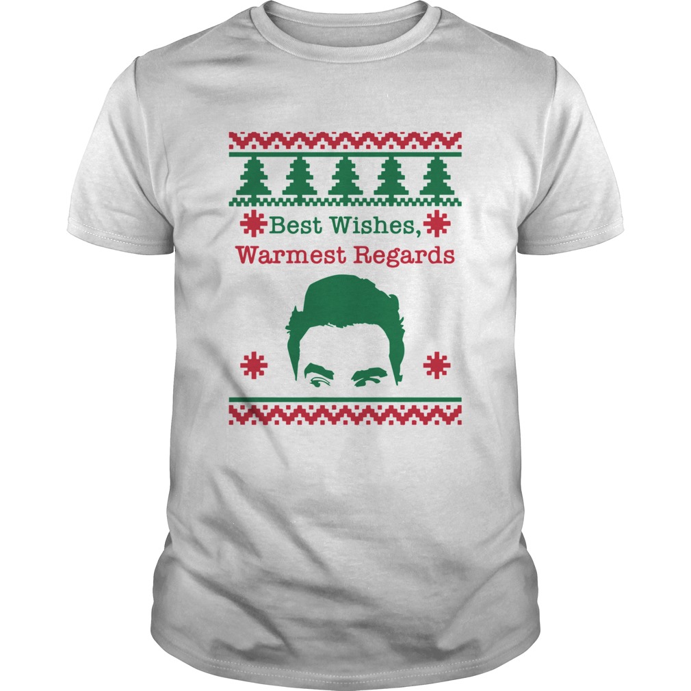 Best Wishes Warmest Regards David Rose Funny Rose Family Schitts Creek Ugly Christmas shirt
