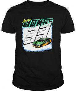 Aaron jones packers 33 car shirt