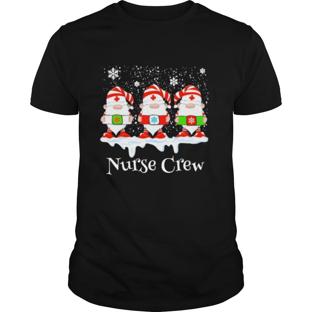 Gnome Nurse Crew Merry Christmas 2020 shirt