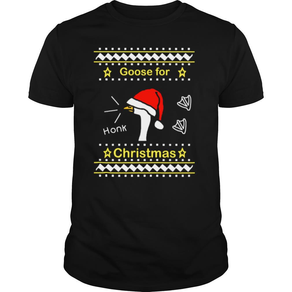 Goose for Honk Santa Christmas shirt