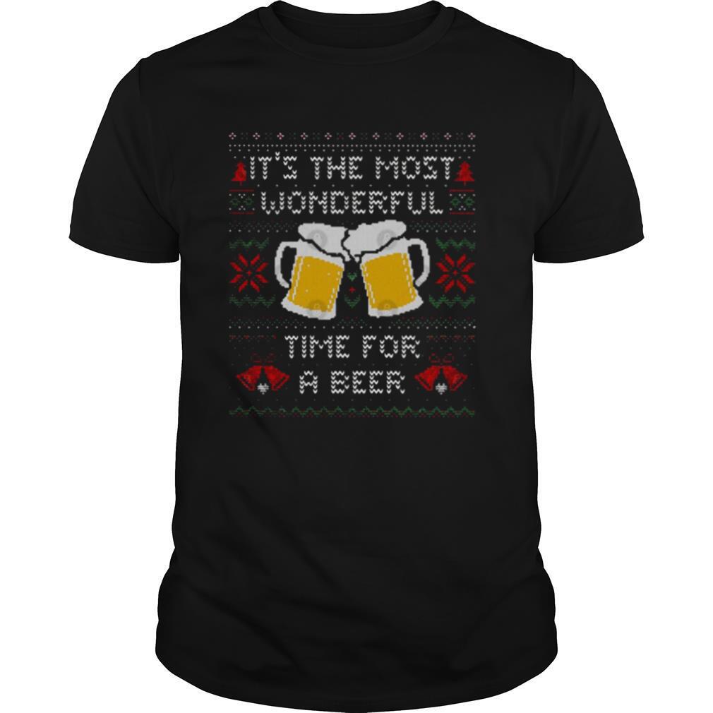 Its The Most Wonderful Time For A Beer shirt