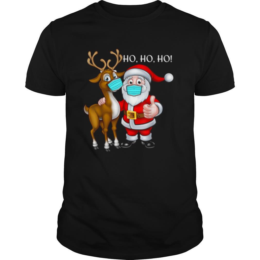 Mask Reindeer Santa 2020 shirt
