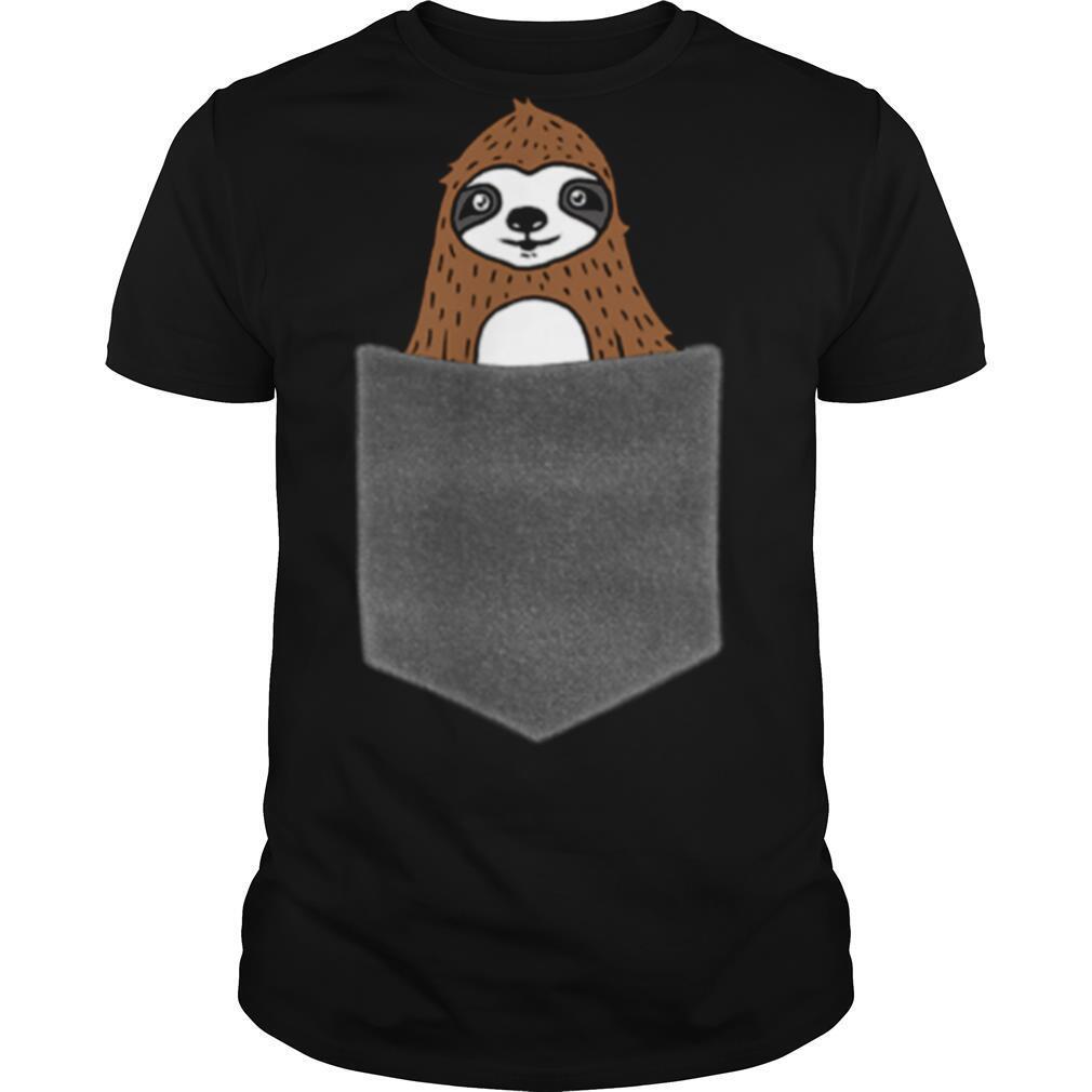 Sloth In Pocket shirt