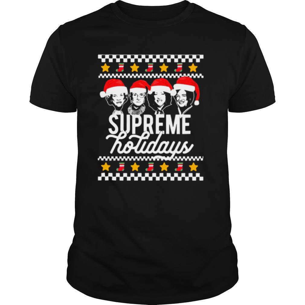 Supreme Holiday Ugly Christmas Sweater Scotus Holidays Meme shirt