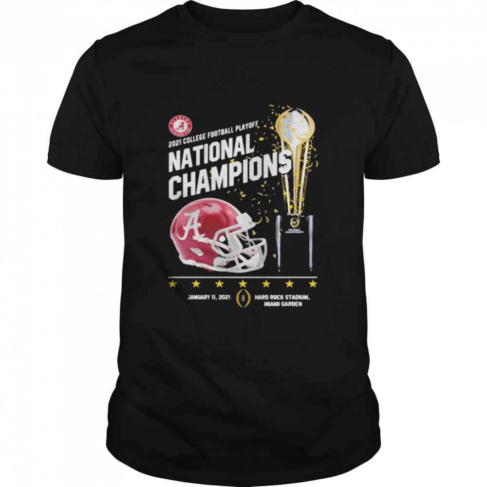 2021 College Football Playoff National Championship Victory shirt