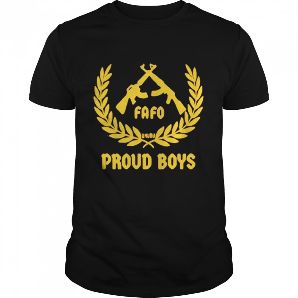Fafo proud boys 2021 shirt
