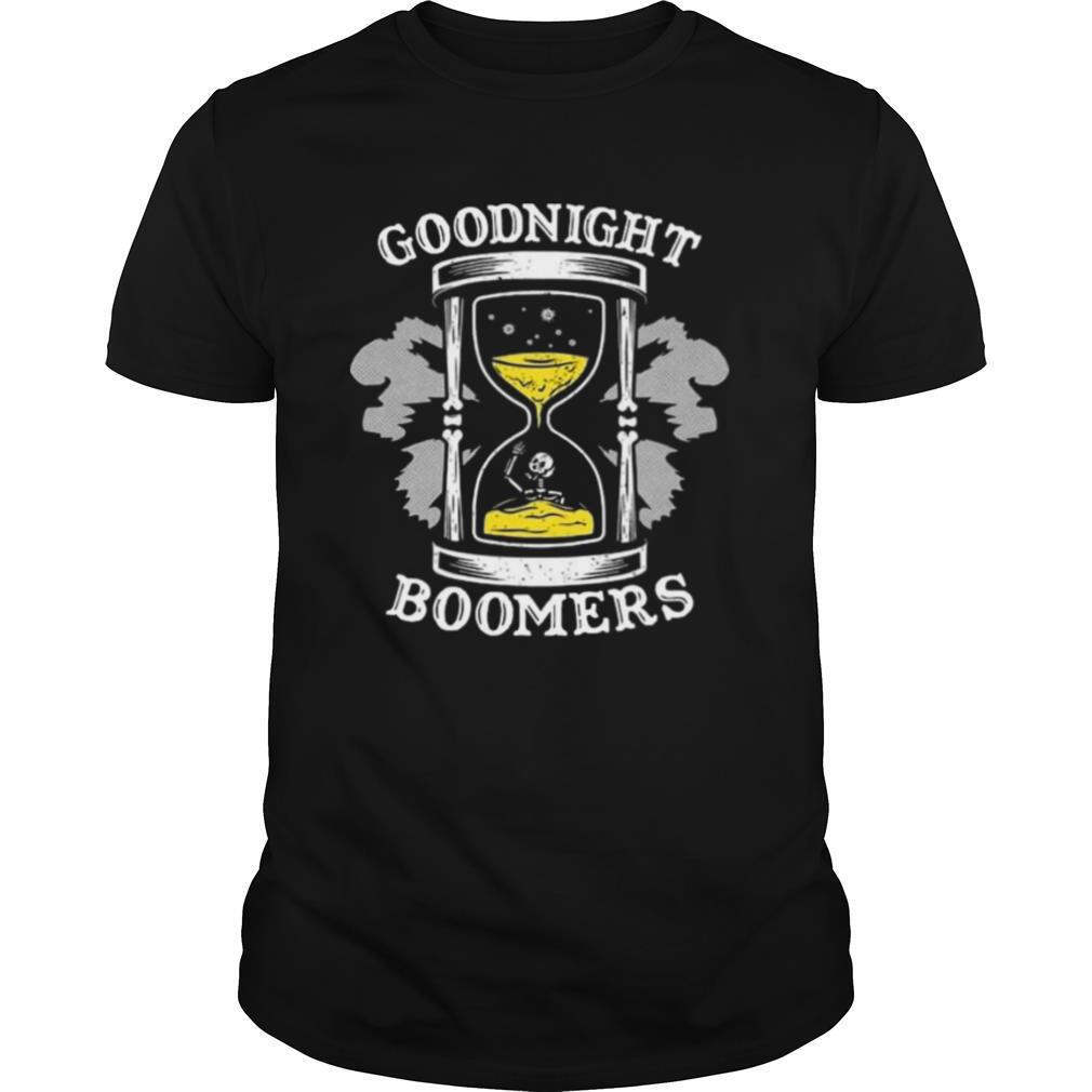 Goodnight Boomers Skeleton shirt