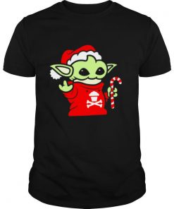 Grogu the Force santa claus Christmas shirt