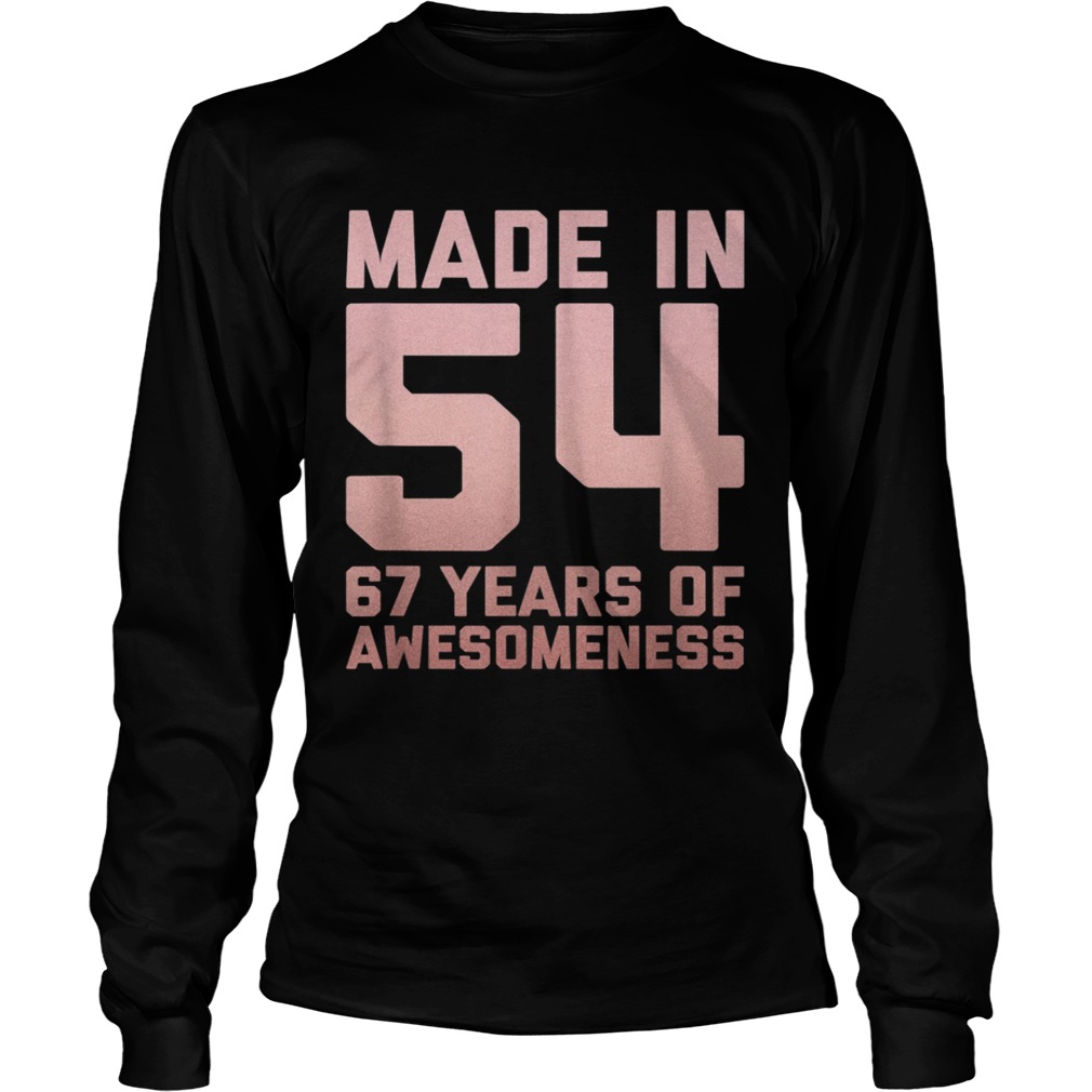 Tank Top Sweatshirt Long Sleeve Mug Vintage 1954 Birthday Shirt Hello 67 Birthday Tshirt Hoodie Vintage 67th Birthday Tshirt