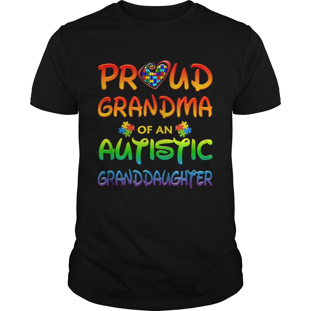 Grandma Of An Autistic Granddaughter Shirt